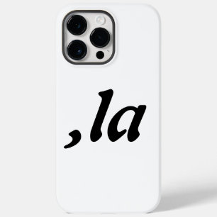 Comma La Kamala Harris - customised text design  Case-Mate iPhone 14 Pro Max Case