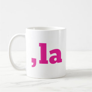 Comma La Kamala Harris - customised text design Coffee Mug