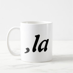 Comma La Kamala Harris - customised text design Coffee Mug