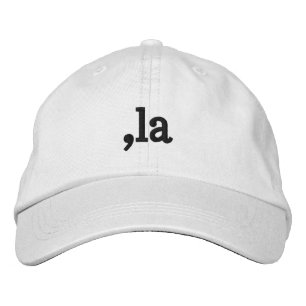 Comma La Kamala Harris - customised text design Embroidered Hat