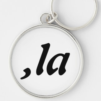 Comma La Kamala Harris - customised text design Key Ring