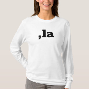 Comma La Kamala Harris - customised text design T-Shirt