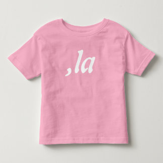 Comma La Kamala Harris - customised text design  Toddler T-Shirt