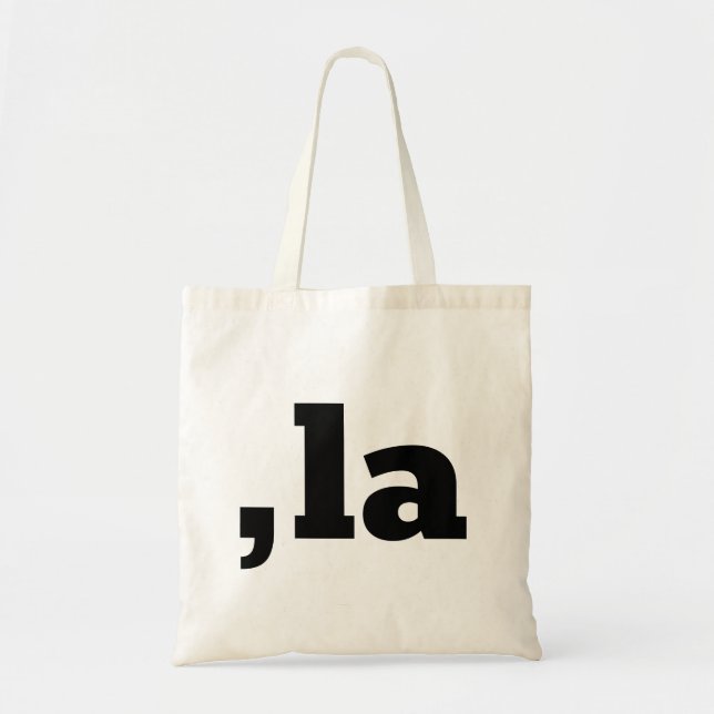 Comma La Kamala Harris - customised text design  Tote Bag (Front)