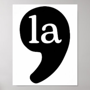 Comma La Kamala Harris For President 2024  Poster