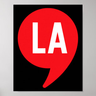 Comma La Kamala Harris For President Campaign Vote Poster