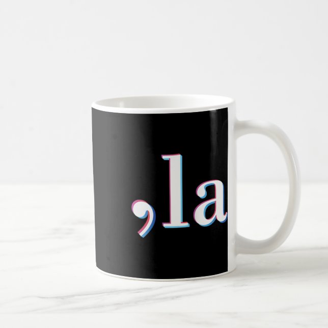 Comma La Kamala Harris Funny 1  Coffee Mug (Right)