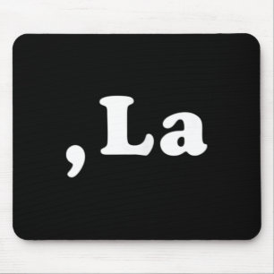 Comma La Kamala Harris Funny Democrat Support 2020 Mouse Pad