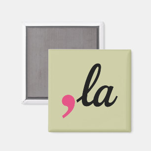 Comma La Kamala Harris President 2024 Stop Project Magnet