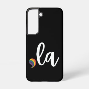 Comma La Kamala Harris Pride Rainbow LGBQ Gay Samsung Galaxy Case