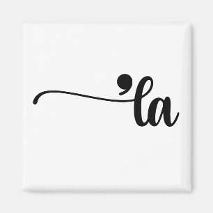 Comma La Kamala Harris Punctuation La Election Magnet