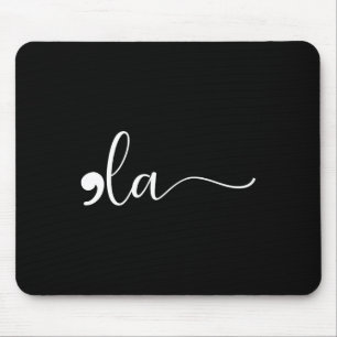Comma La Kamala Harris Punctuation La Election Vot Mouse Pad