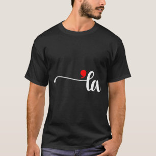 Comma La Kamala Harris Punctuation La Election Vot T-Shirt