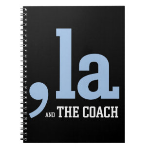 Comma La Kamala Harris Tim Walz Coach 2024 Notebook