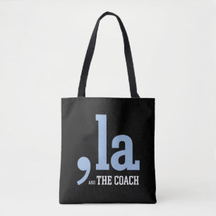 Comma La Kamala Harris Tim Walz Coach 2024  Tote Bag