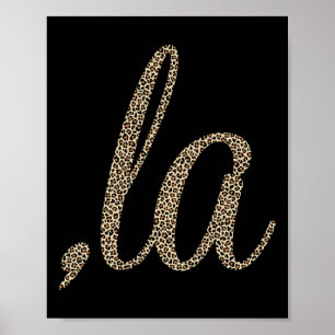 Comma La Leopard Print Funny 
