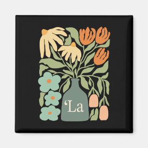Comma La Subtle Boho Flowers Kamala Harris Madam P Magnet