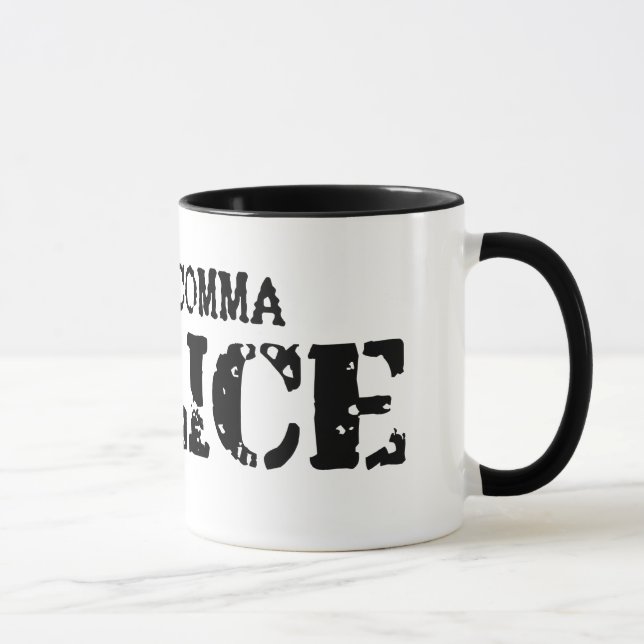 Comma Police Mug (Right)