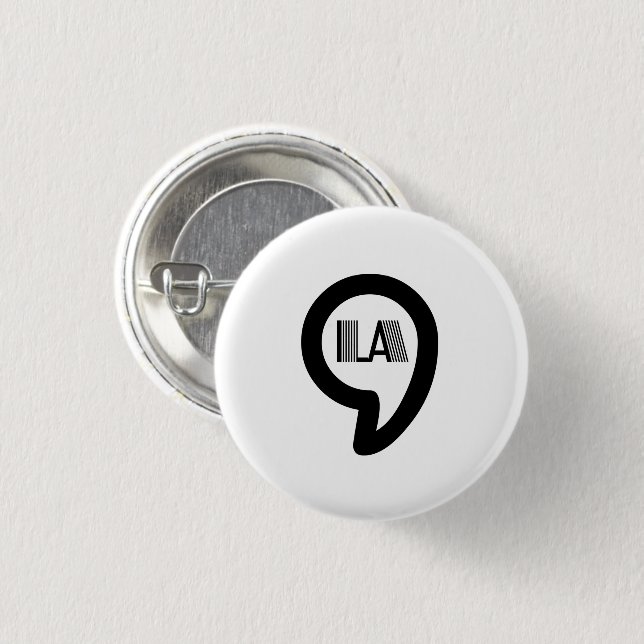 CommaLa - Kamala 3 Cm Round Badge (Front & Back)