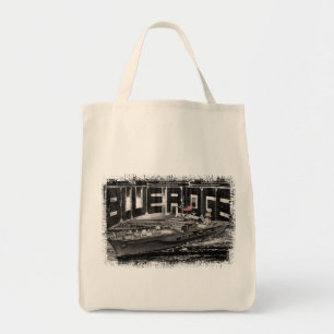 Command ship Blue Ridge Grocery Tote Tote Bag
