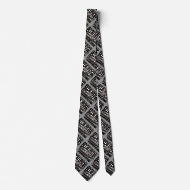 Command ship Blue Ridge Tie Neck Tie (Front)