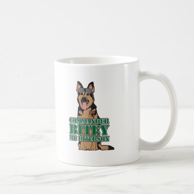 Commander Bitey McBiterson mug (Right)