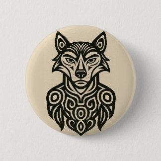 Commander Furry 6 Cm Round Badge