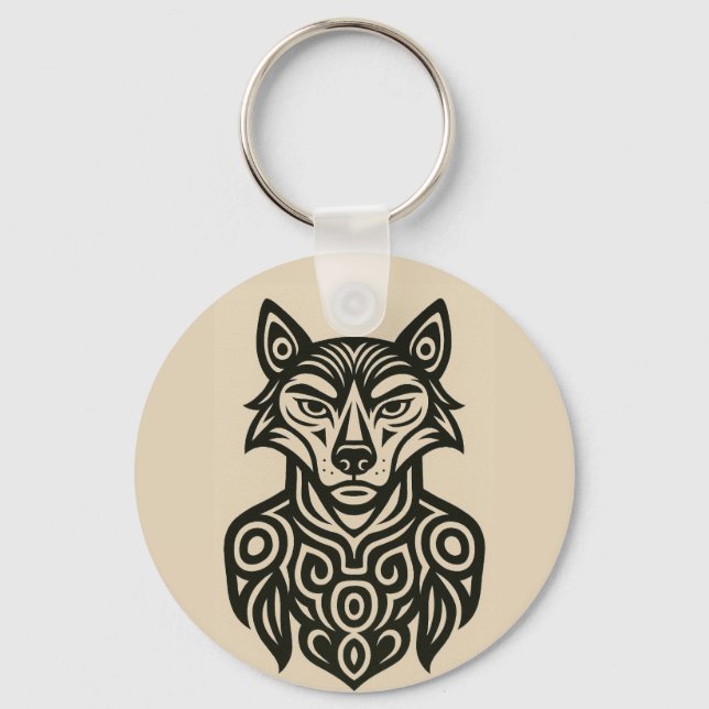 Commander Furry Key Ring (Back)