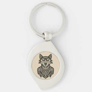 Commander Furry Key Ring