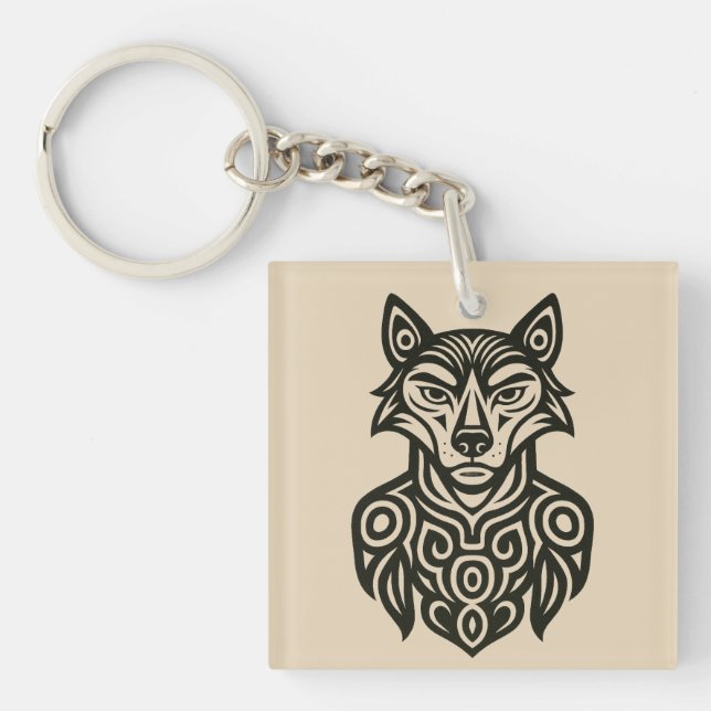 Commander Furry Key Ring (Front)