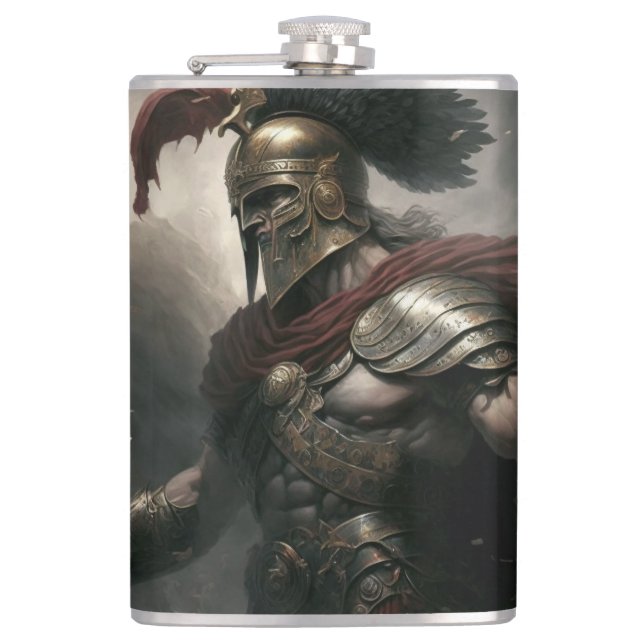 commander hip flask (Front)