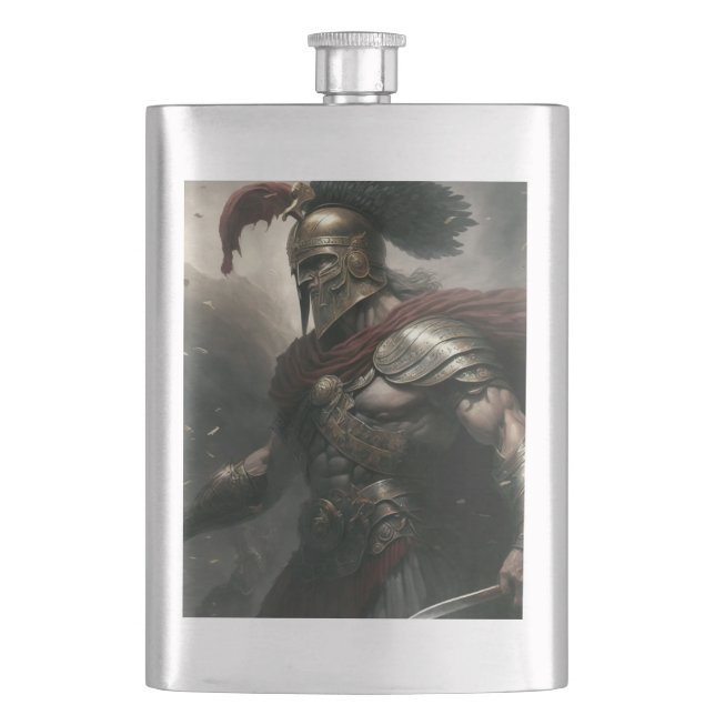 commander hip flask (Front)
