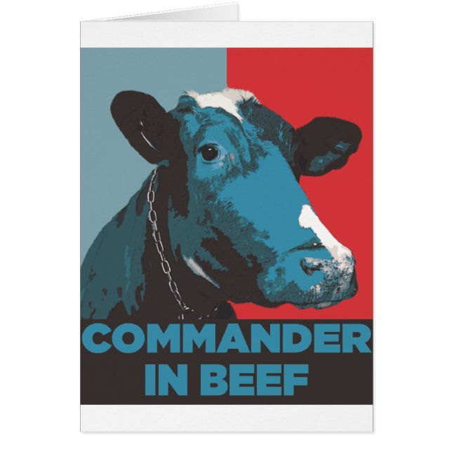 Commander in Beef (Front)