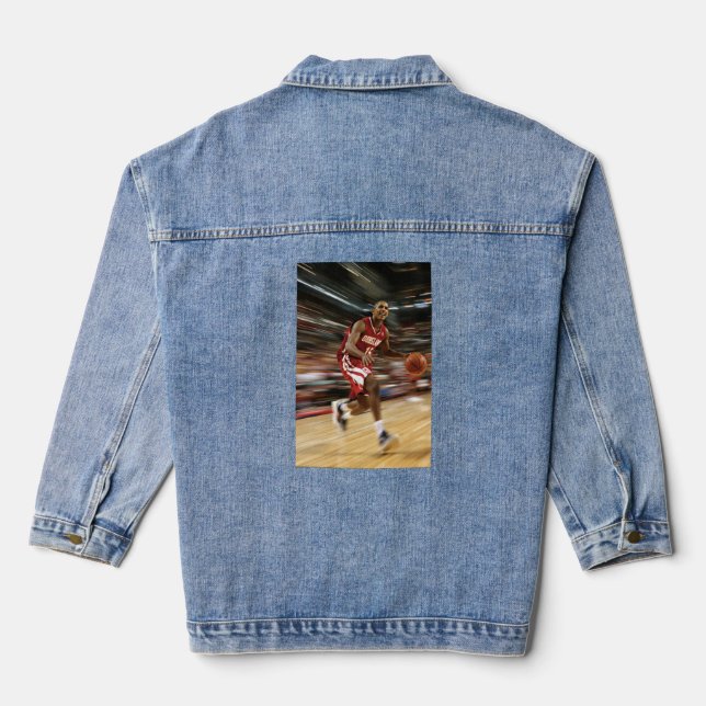 Commander in Buckets Denim Jacket (Back)