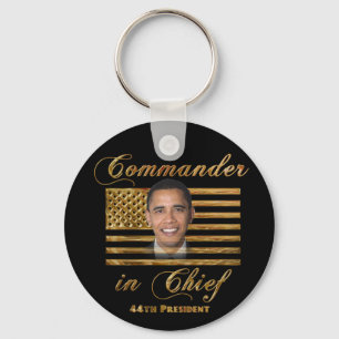 Commander in Chief, Barack Obama Key Ring
