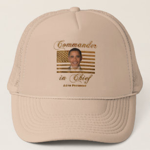 Commander in Chief, Barack Obama Trucker Hat