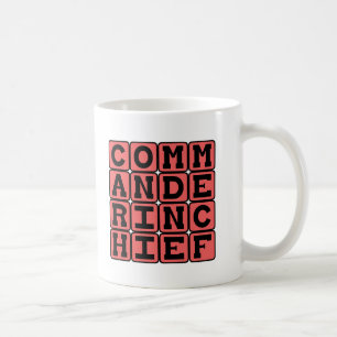 Commander in Chief, President Coffee Mug