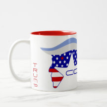 Commander In Chief Trump 2024 Two-Tone Coffee Mug