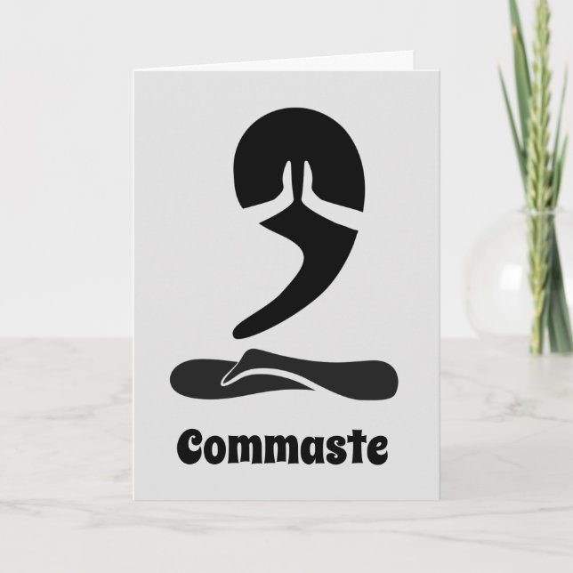 Commaste Card (Front)