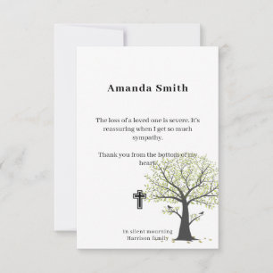 Commemoration Charity Cards with Tree
