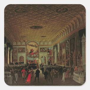 Commemoration of Antonio Canova (1757-1822) in the Square Sticker
