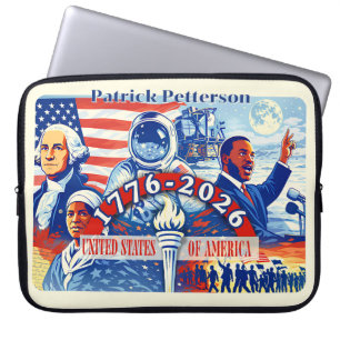 Commemorative 1776-2026 USA Semiquincentennial  Laptop Sleeve