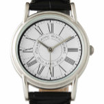 Commemorative Birthday Celebration Personalised Watch<br><div class="desc">Birthday watch. Commemorative birthday celebration watch with person's name,  and the date of their birthday. A special watch that will be treasured by the recipient. Special Birthday gift watch.</div>