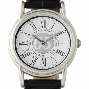 Commemorative Birthday Celebration Personalised Watch