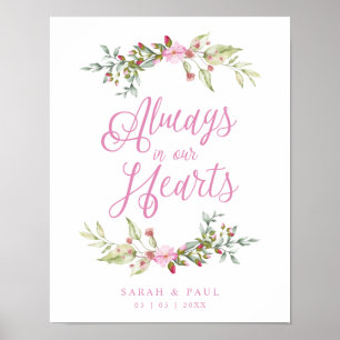 Commemorative Design Loved Ones in Loving Memory Poster