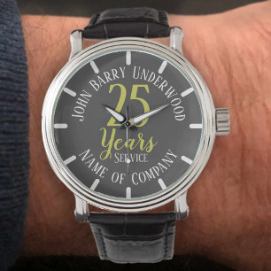 Commemorative Employee Long Service Award Watch