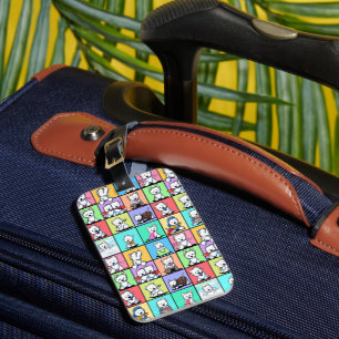 Commemorative KiniArt Westie Luggage Tag