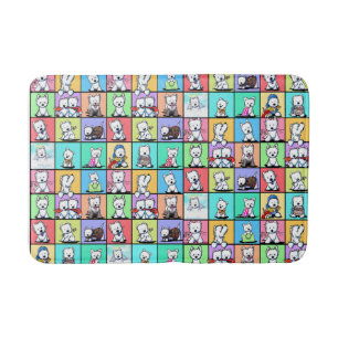 Commemorative KiniArt Westies Bath Mat
