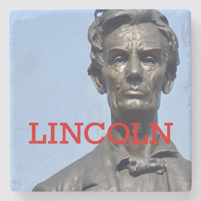 Commemorative Lincoln / Lytle Park Marble Coasters (Front)