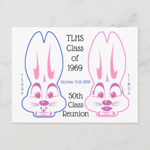 Commemorative TLHS Class of 1969 50th Reunion Postcard